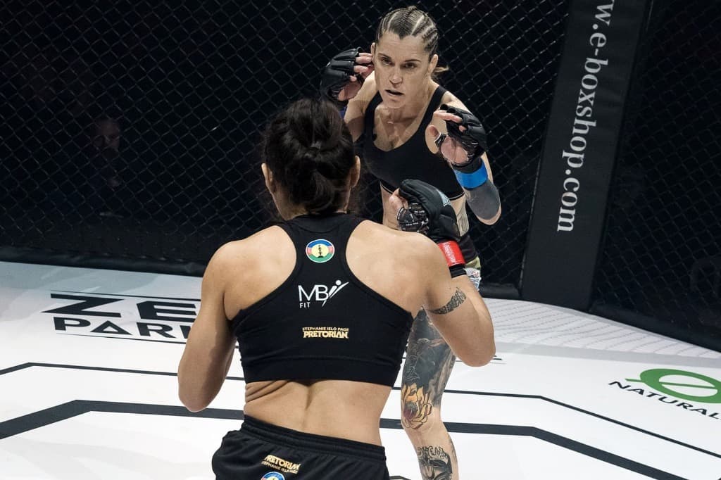 Eva Dourthe en combat